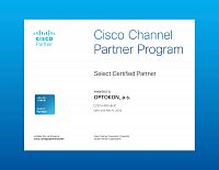 OPTOKON CISCO Select Certified Partner 2020